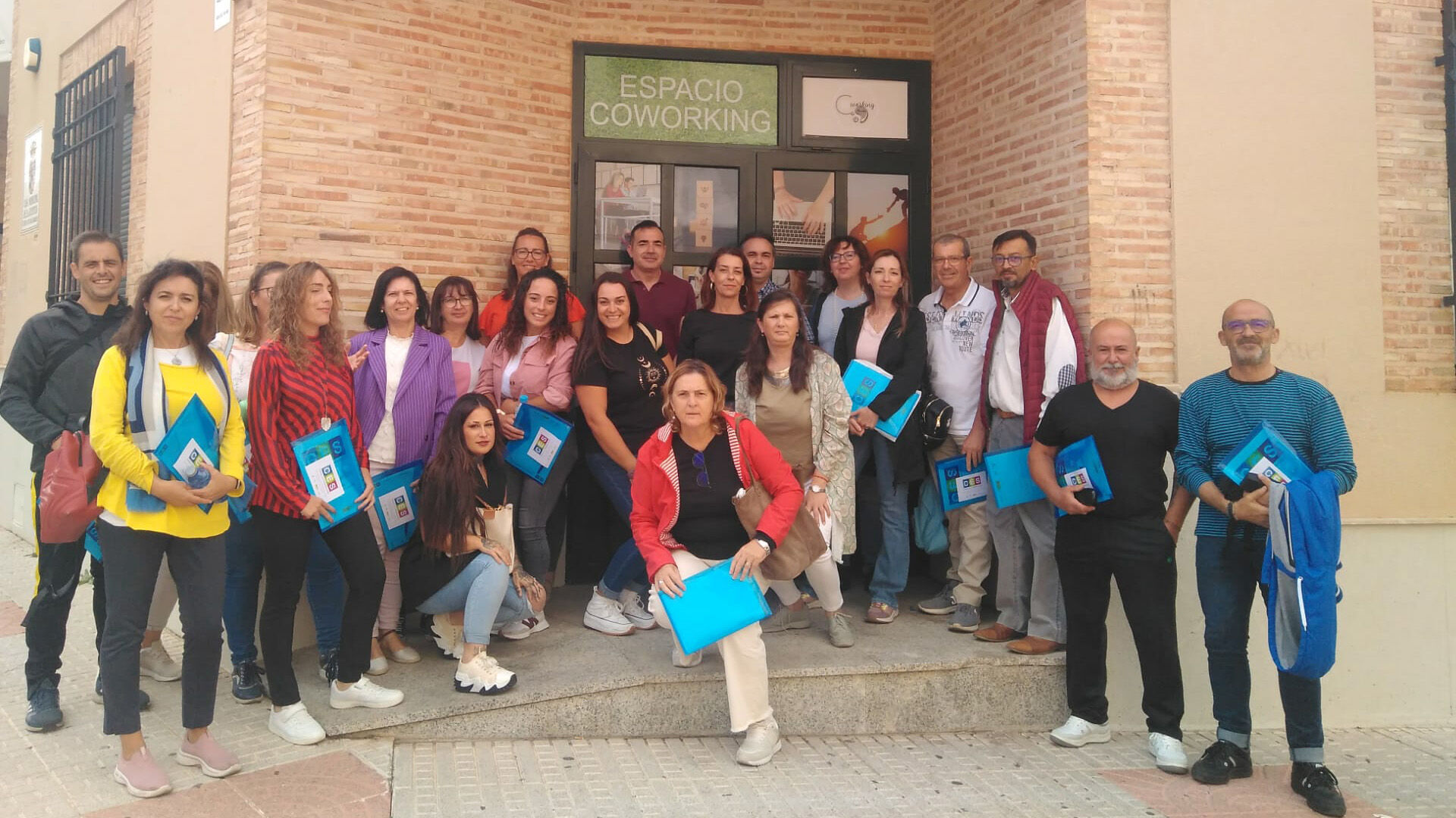 Asistentes al taller de Almadén.