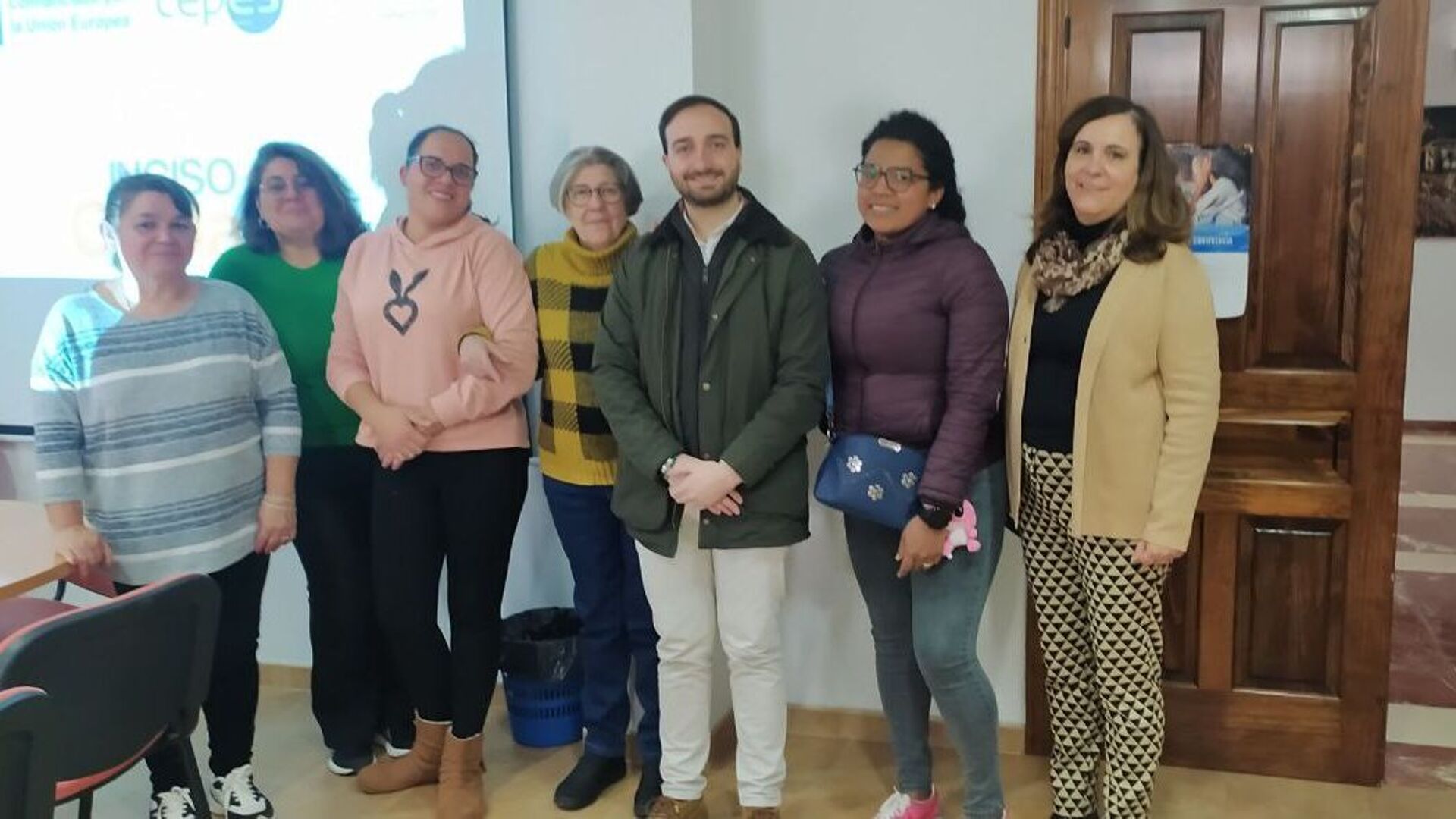 Asistentes al taller de San Clemente (Cuenca)
